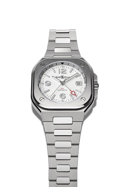 سافر بتميّز وأناقة مع BR 05 GMT White  من Bell & Ross
